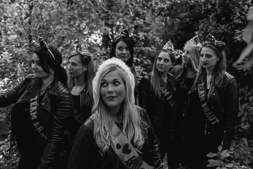 JGA-Fotoshooting an der Alster in Hamburg